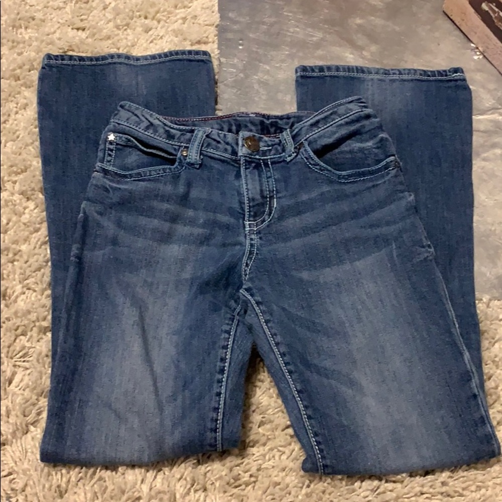 4/$50 Rock47byWrangler flappocket jeans *pics